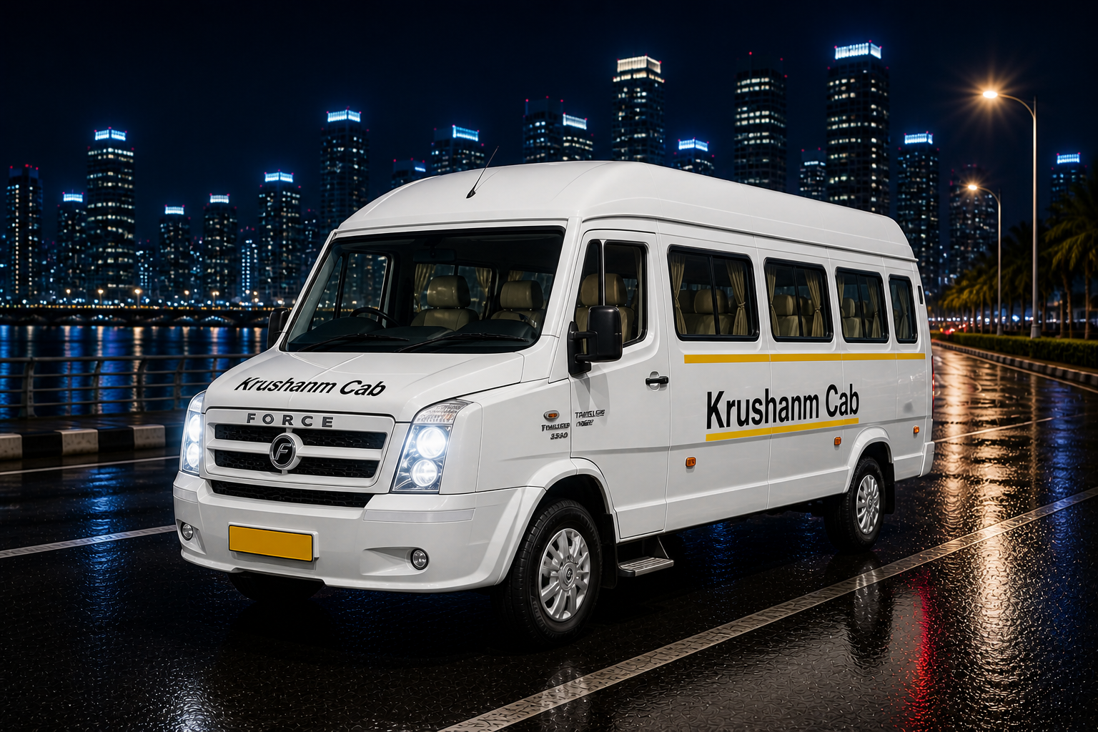 Tempo Traveller cab Rajkot
